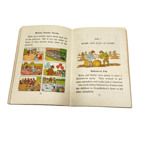 Vintage Home School Text PB Lot 4 Word Family Speller and Math Books 1960 - Picture 12 of 16